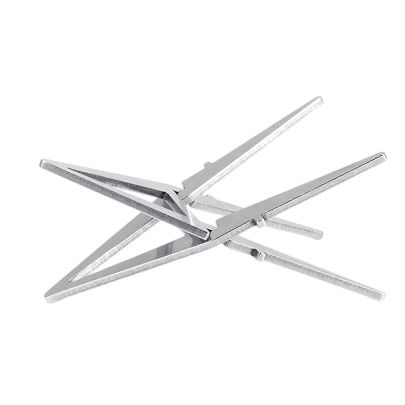 Camping Kettle Stand with Stable FourCorner Support, Detachable Outdoor Rack for Picnic Cooking