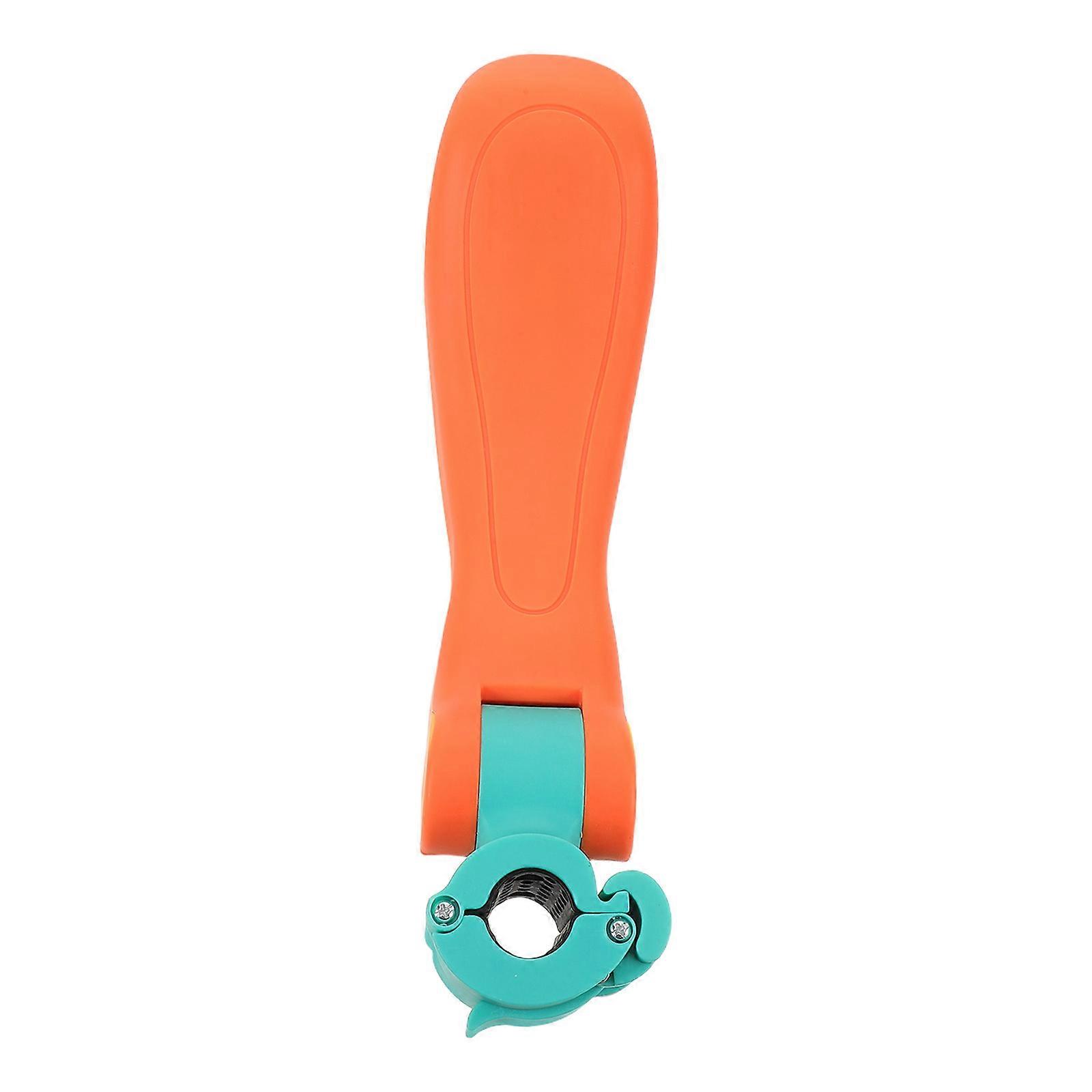Orange Scooter Seat Attachment for Comfortable Scooter Saddle