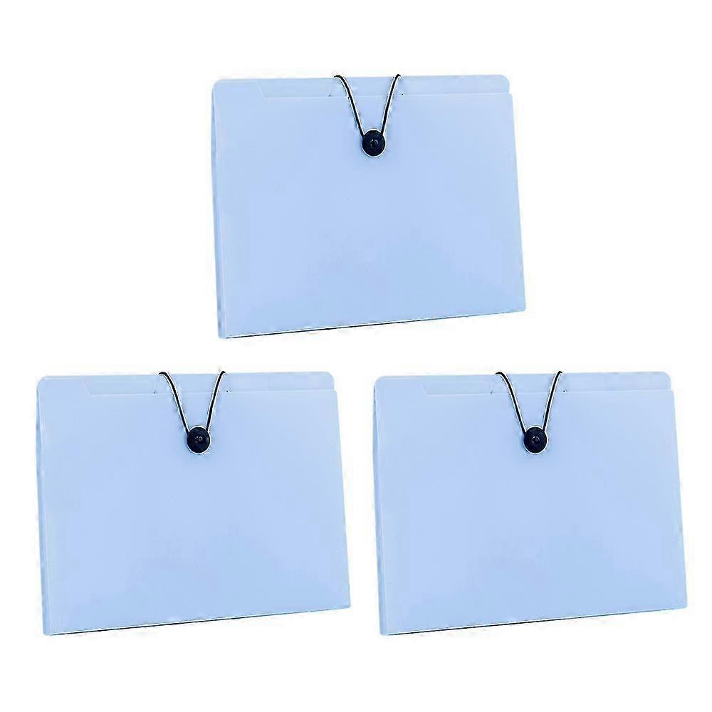 Sturdy and Water Resistant Expanding File, Document Folder with Label Inserts for Easy Identification, Color-coded compartments for Utility 
