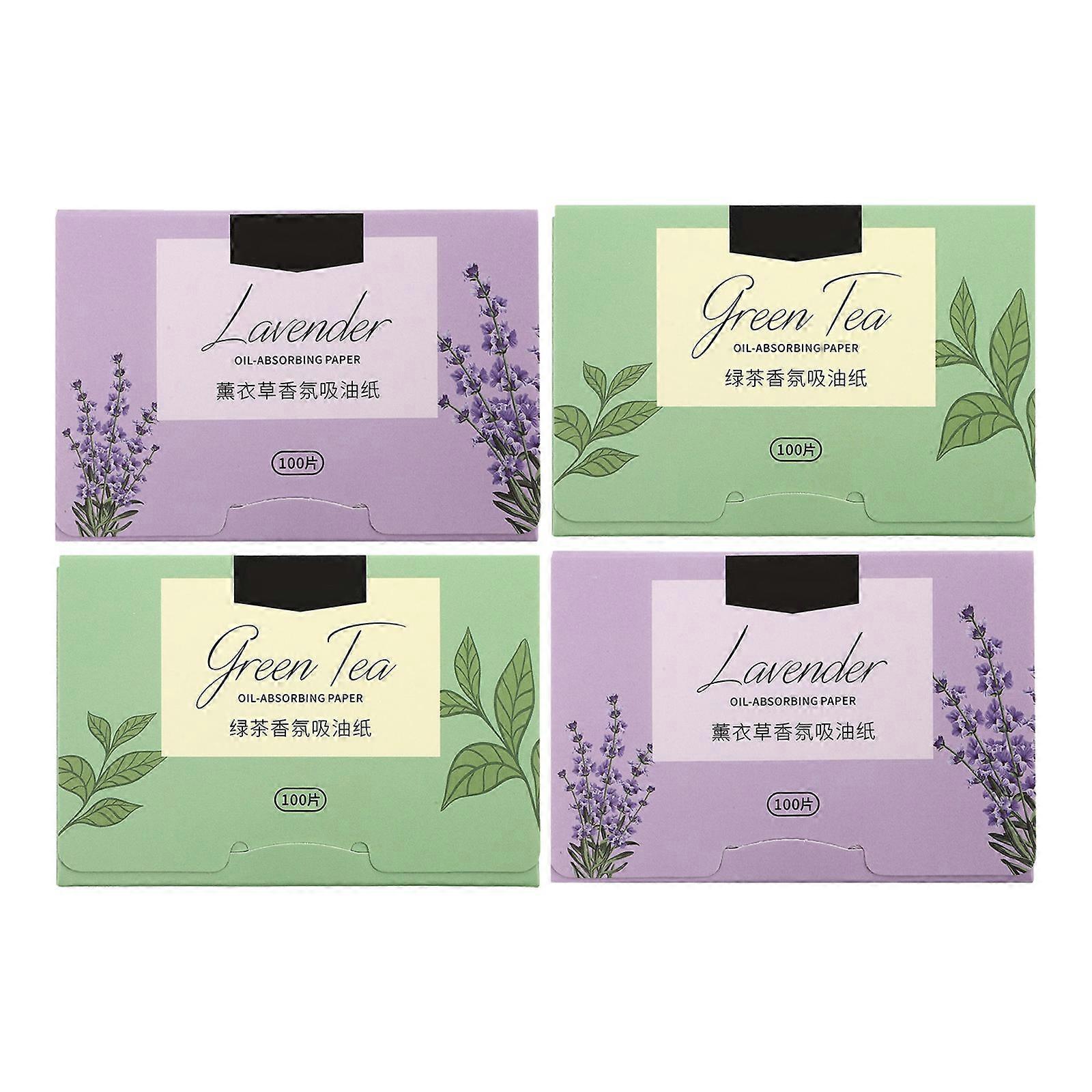 Papel absorbente de aceite facial (4 cajas)