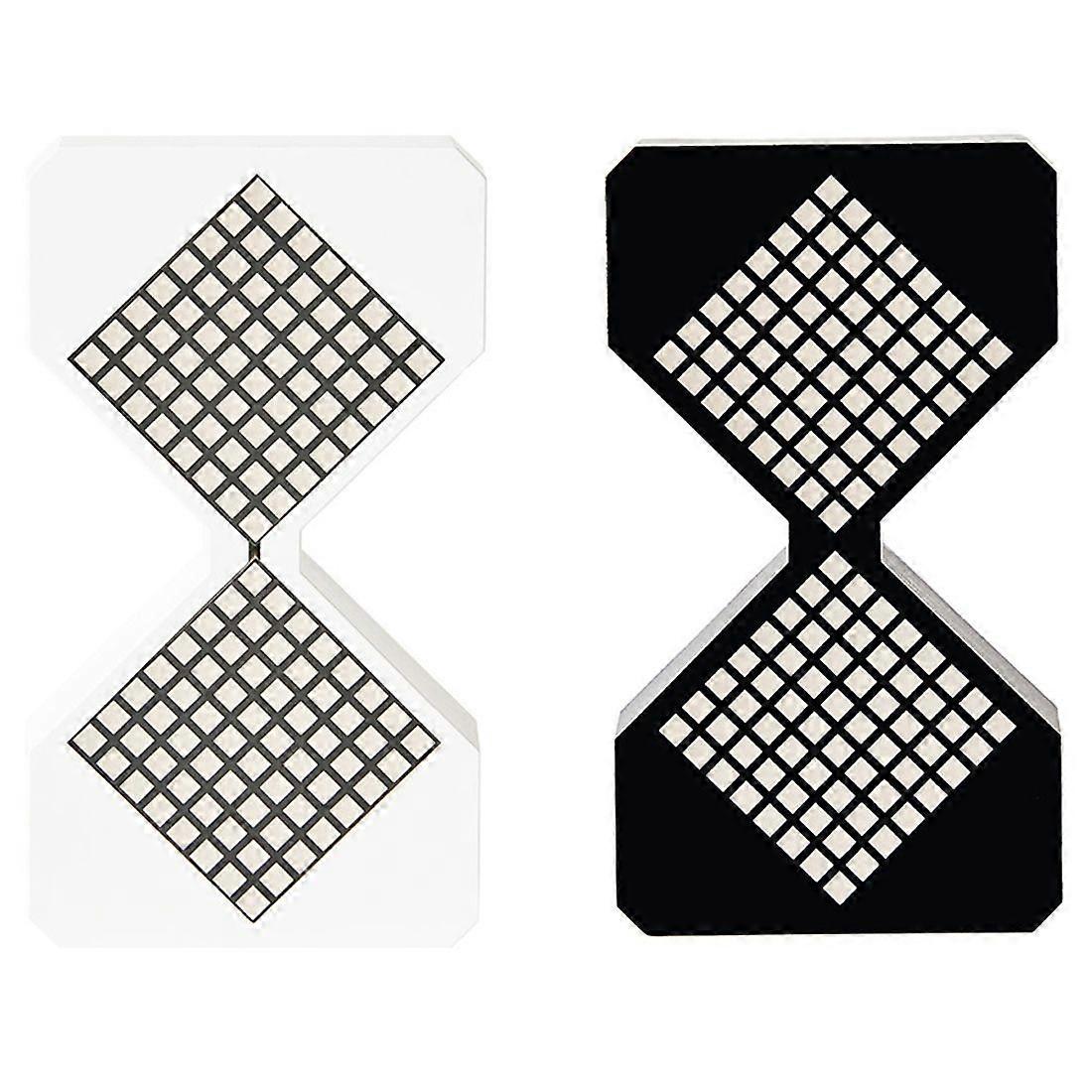 Electronic Sensing Hourglass Timer Home Desktop Decompression Ornament Small Sand Timer for Office Decor 2pc