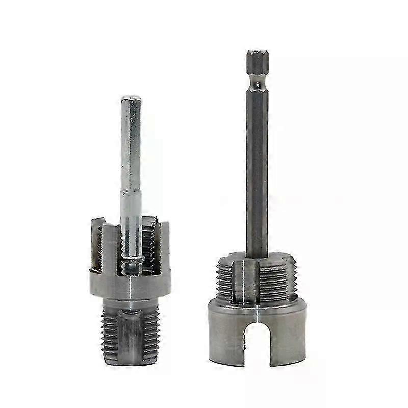 Pipe Thread Cutting Tool Integrated Internal External Pipe Threading Tool Electric Drill Compatible PVC Pipe Threader Kit