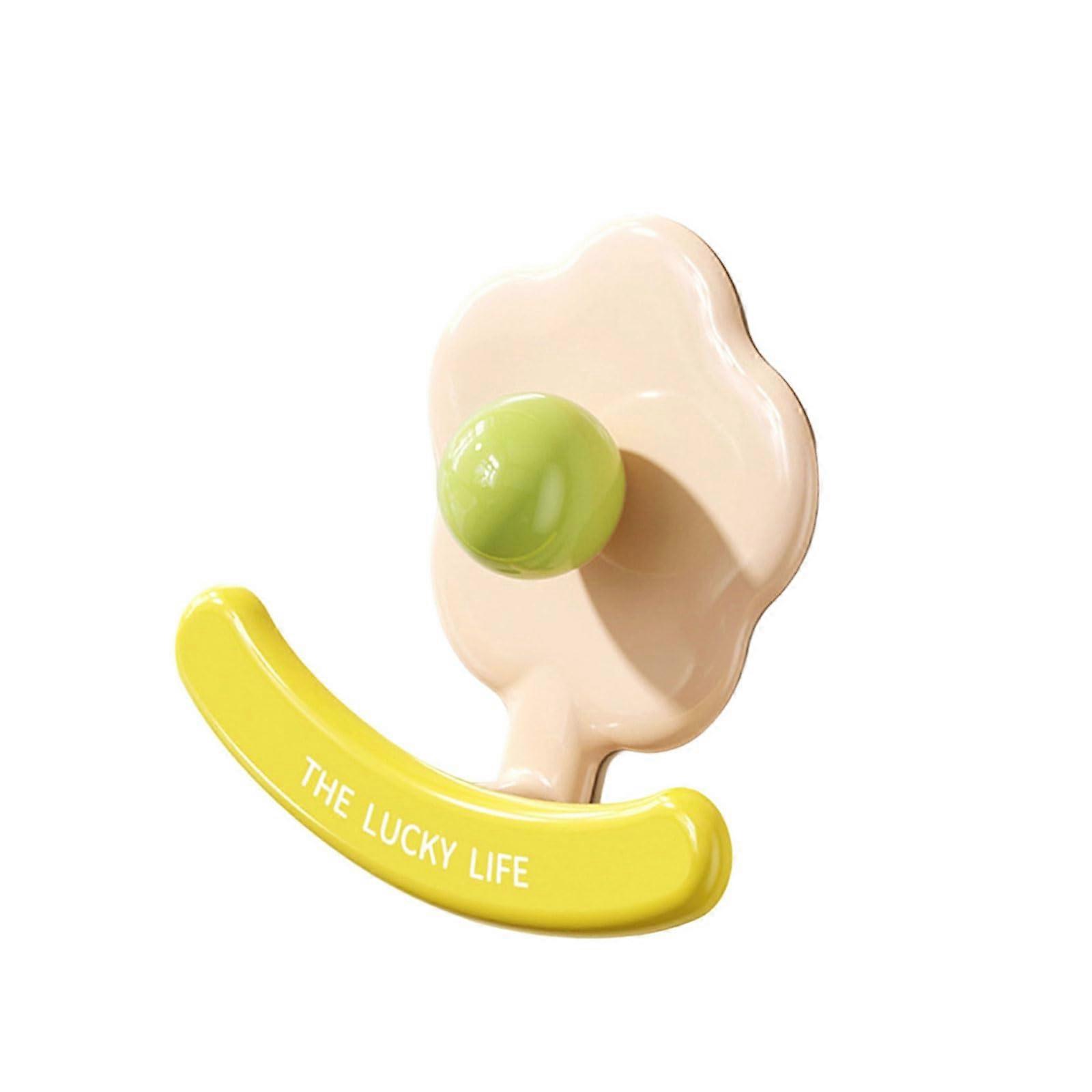 Wall Hook Pink Decorative NoDrill Strong Adhesive for Bathroom and Renters