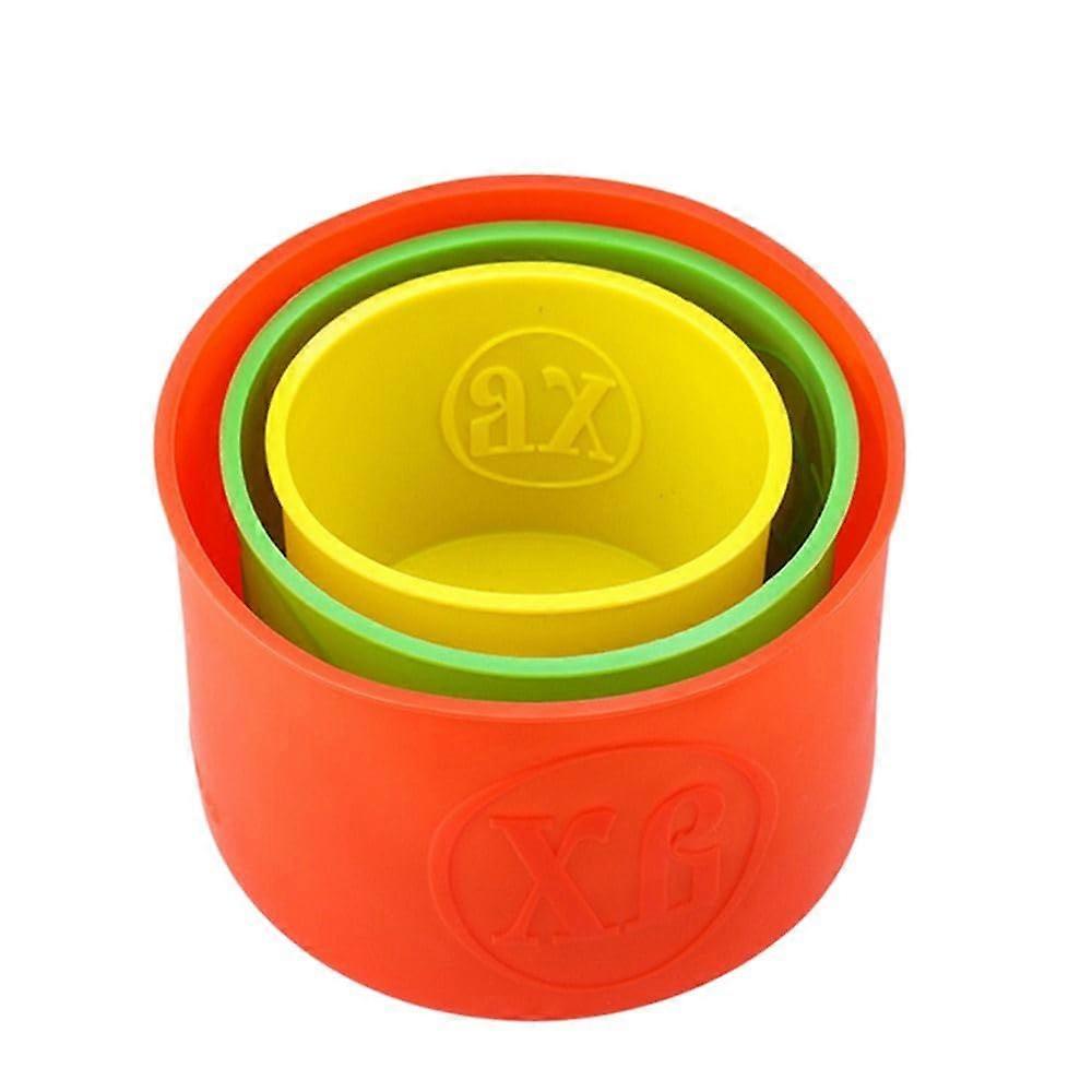 1/3PCS Silicone Cake Mold Set, Non Stick Round Baking Pan, Reusable Dishwasher Safe Durable Silicone