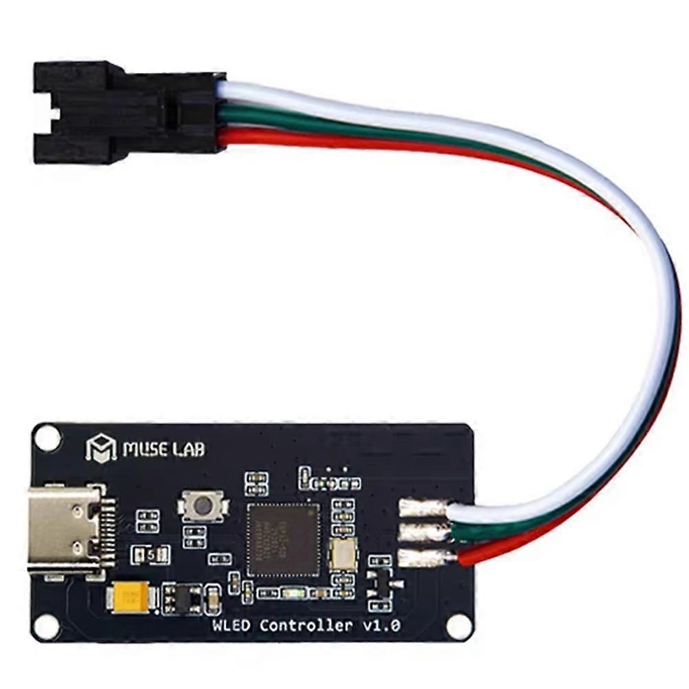 MuseLab Open-Source WLED Controller WS2812B Light Strip Controller RGB Full Color B