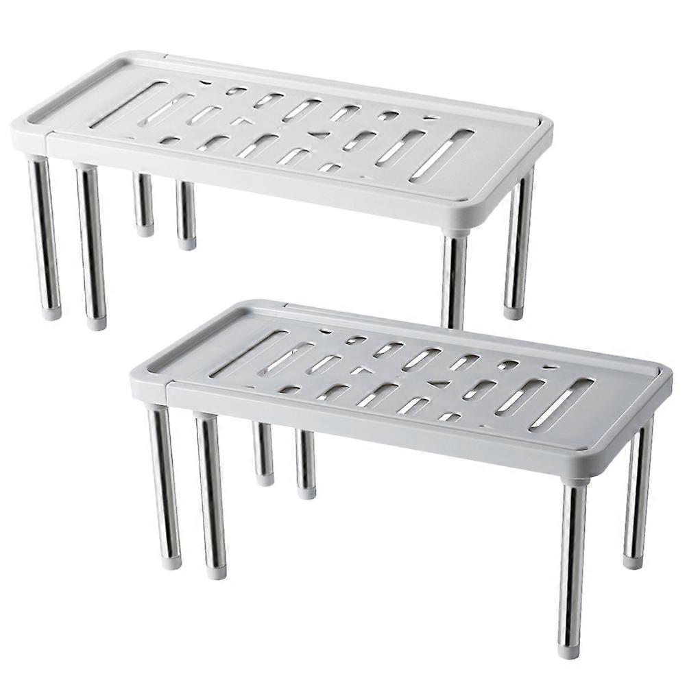 Seasoning Rack Retractable Storage Rack for Kitchen Use 2Pcs Design