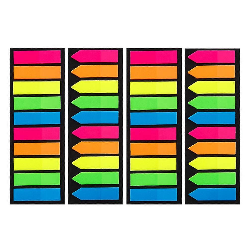 Household Page Markers Sticky Tabs for Note 4Pcs Convenient Book Tabs