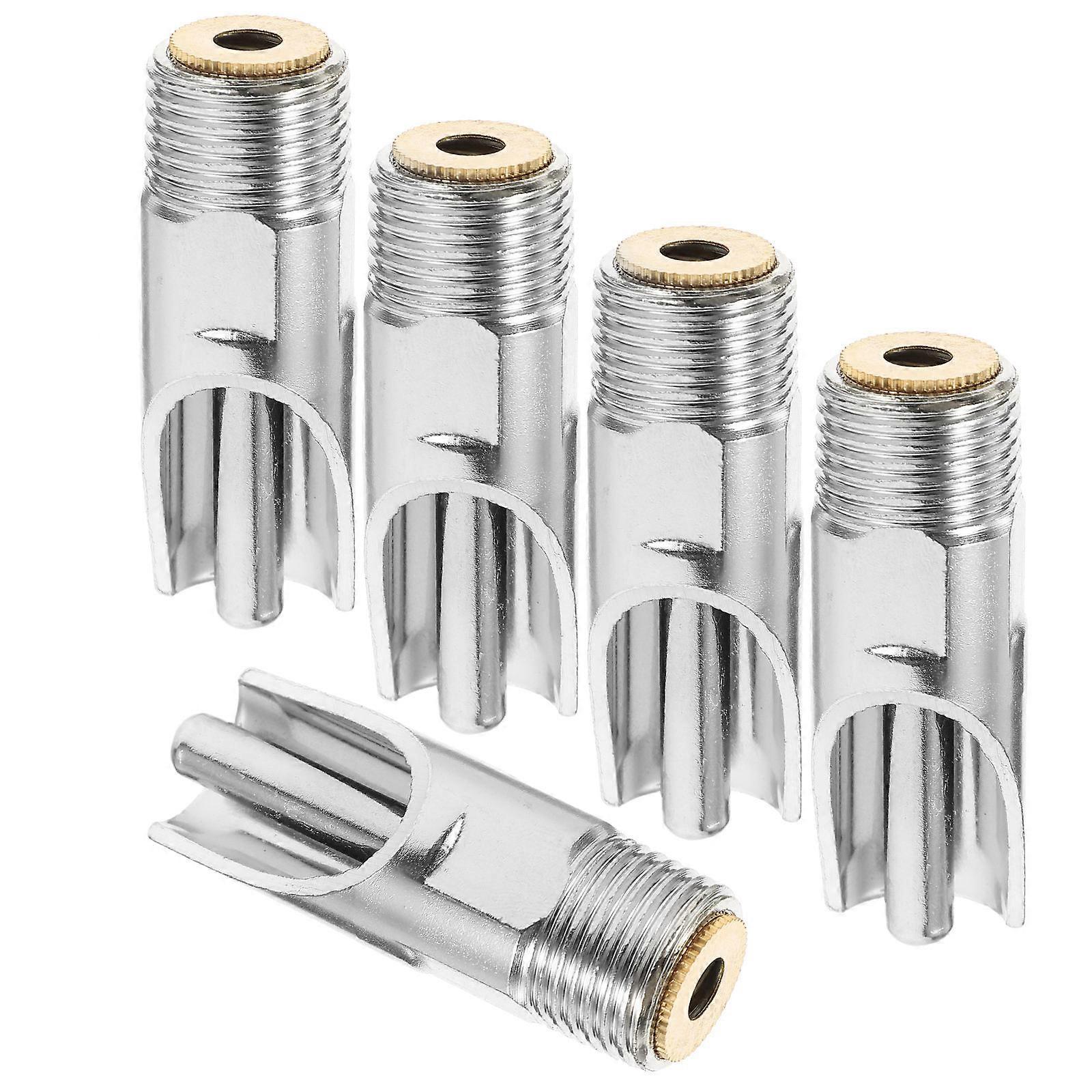 Livestock Piglets Waterer Automatic Feeding Tool 20Pcs Silver Farm