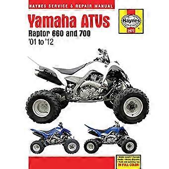 Manual de reparación de automóviles de ATV YAMAHA Raptor 600 y 700 (Haynes manual de reparación de automóviles)