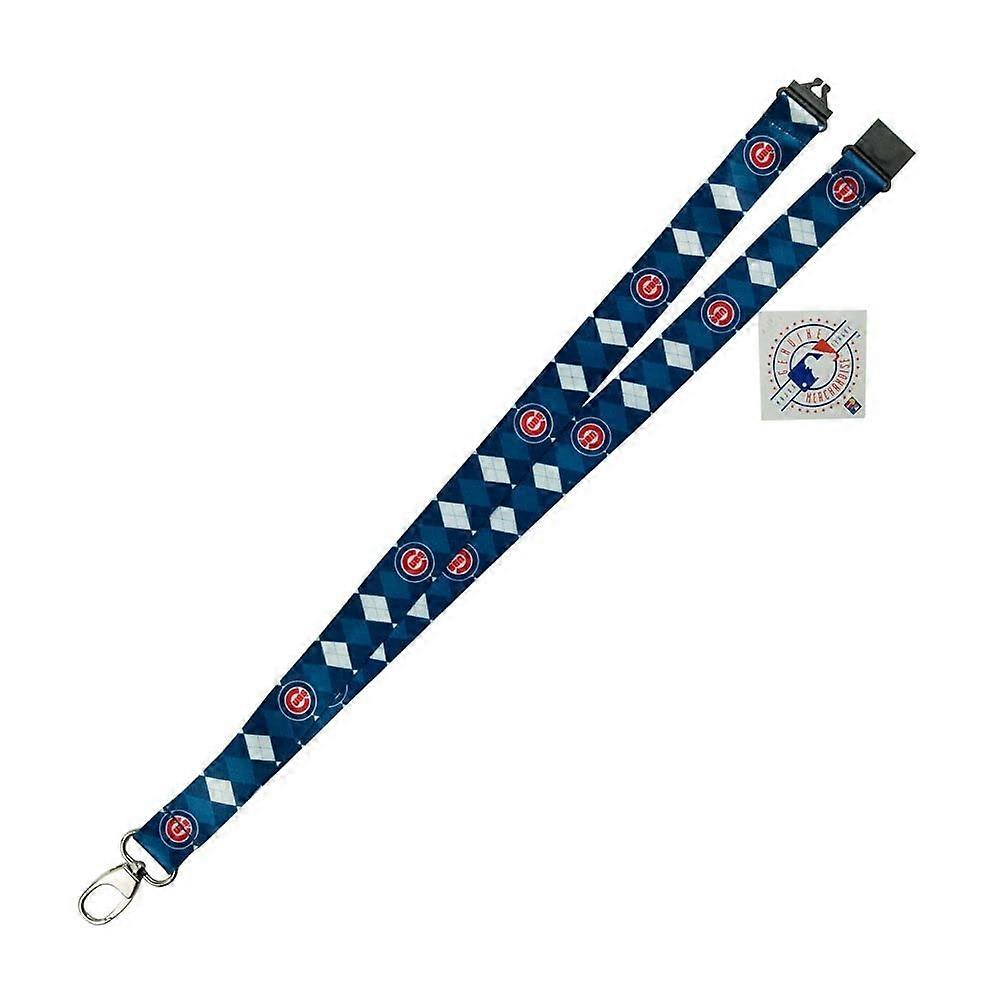Chicago Cubs MLB Argyle Lanyard 2 Pack
