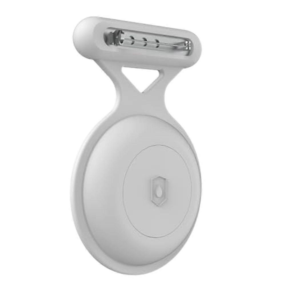 For Waterproof Holder Case with Brooch White