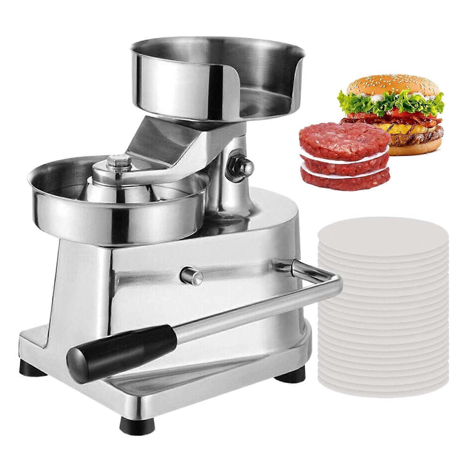 Burger Press Patty Maker with Precise 6 Inch Fit, Easy Size Replacement for Kitchen Meat Prep