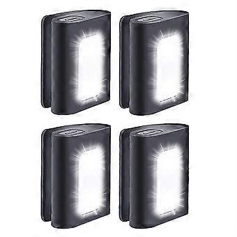 4er-Pack Lauflichter, USB-wiederaufladbare LED-Leuchten, Clip-on-Lauflichter für Läufer und Jogger – ideal für Outdoor-Abenteuer