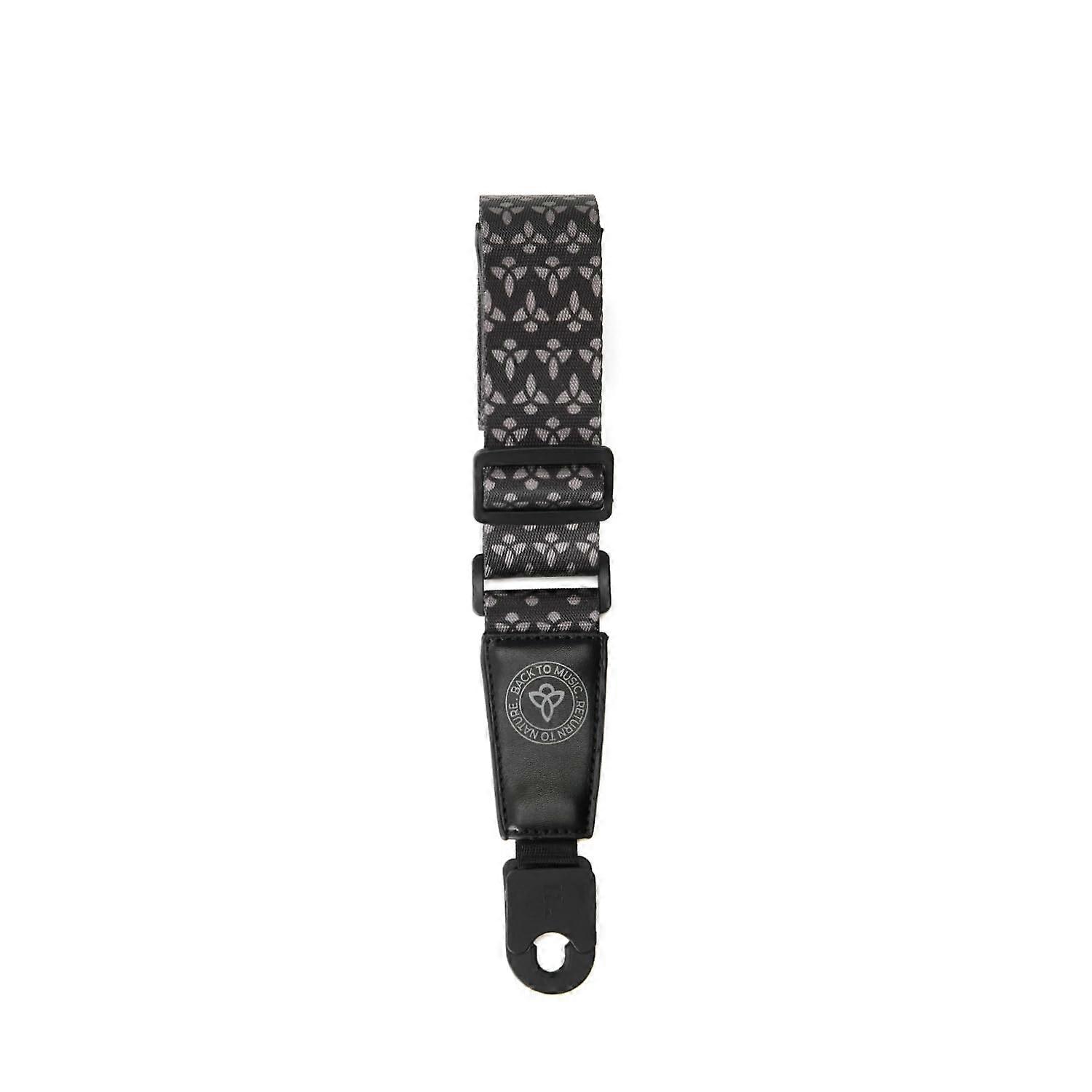 Adjustable Black Ukulele Strap Fits All Sizes NonScratch Secure Attachment for Beginners and Pros