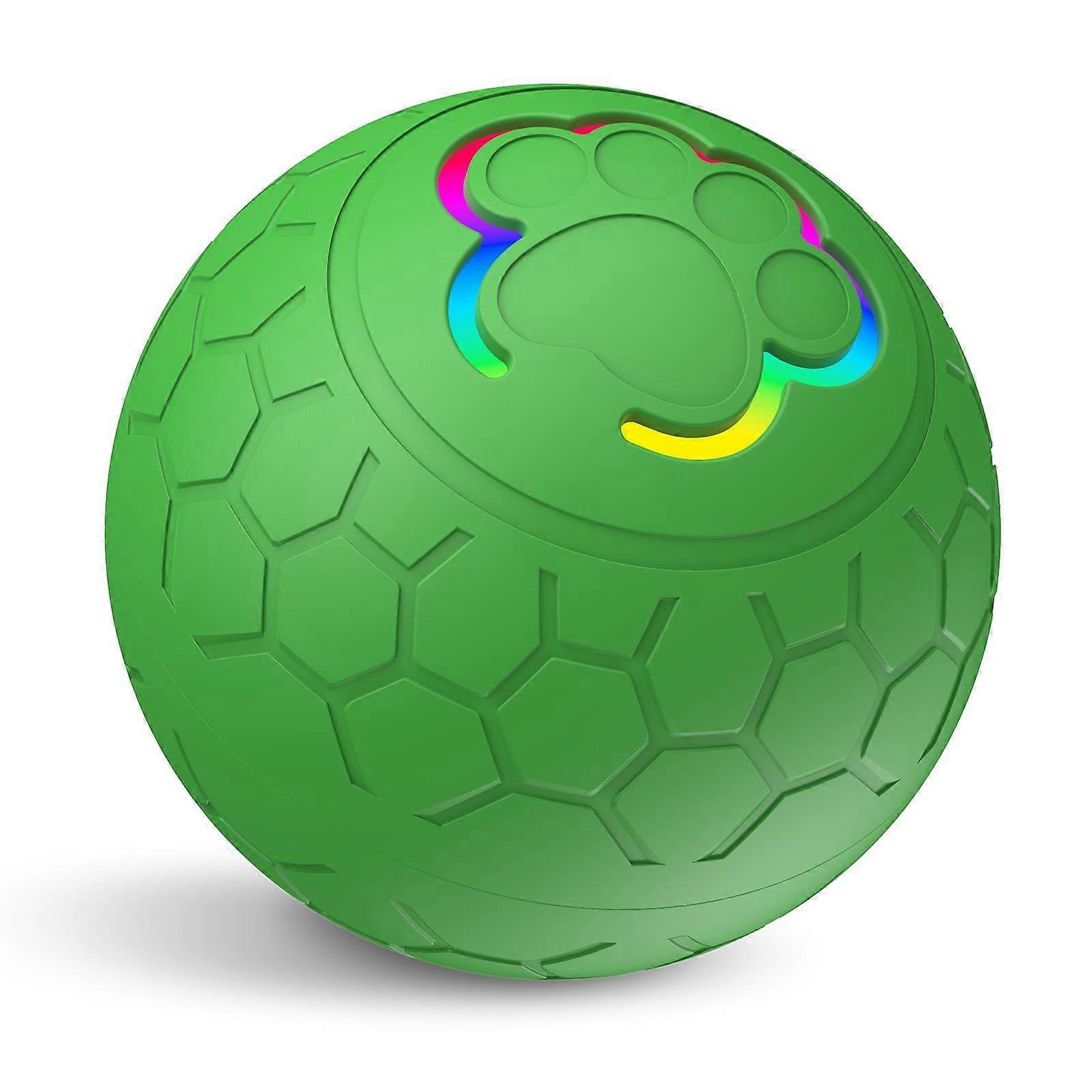 Intelligent auto-luminous pet jumping ball
