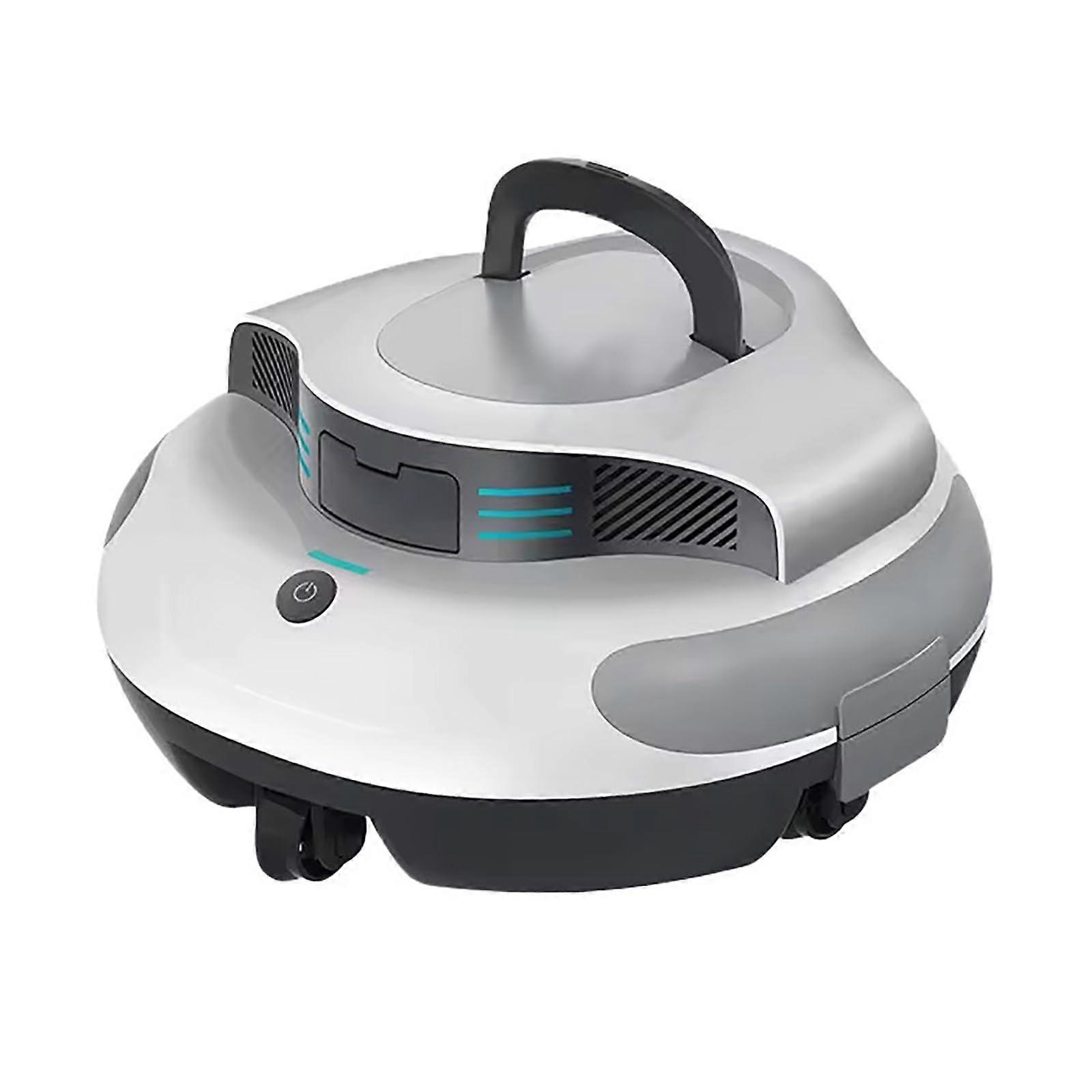 Automatic Pool Vacuum with Smart Navigation and Surface Skimmer for Above Ground Pools
