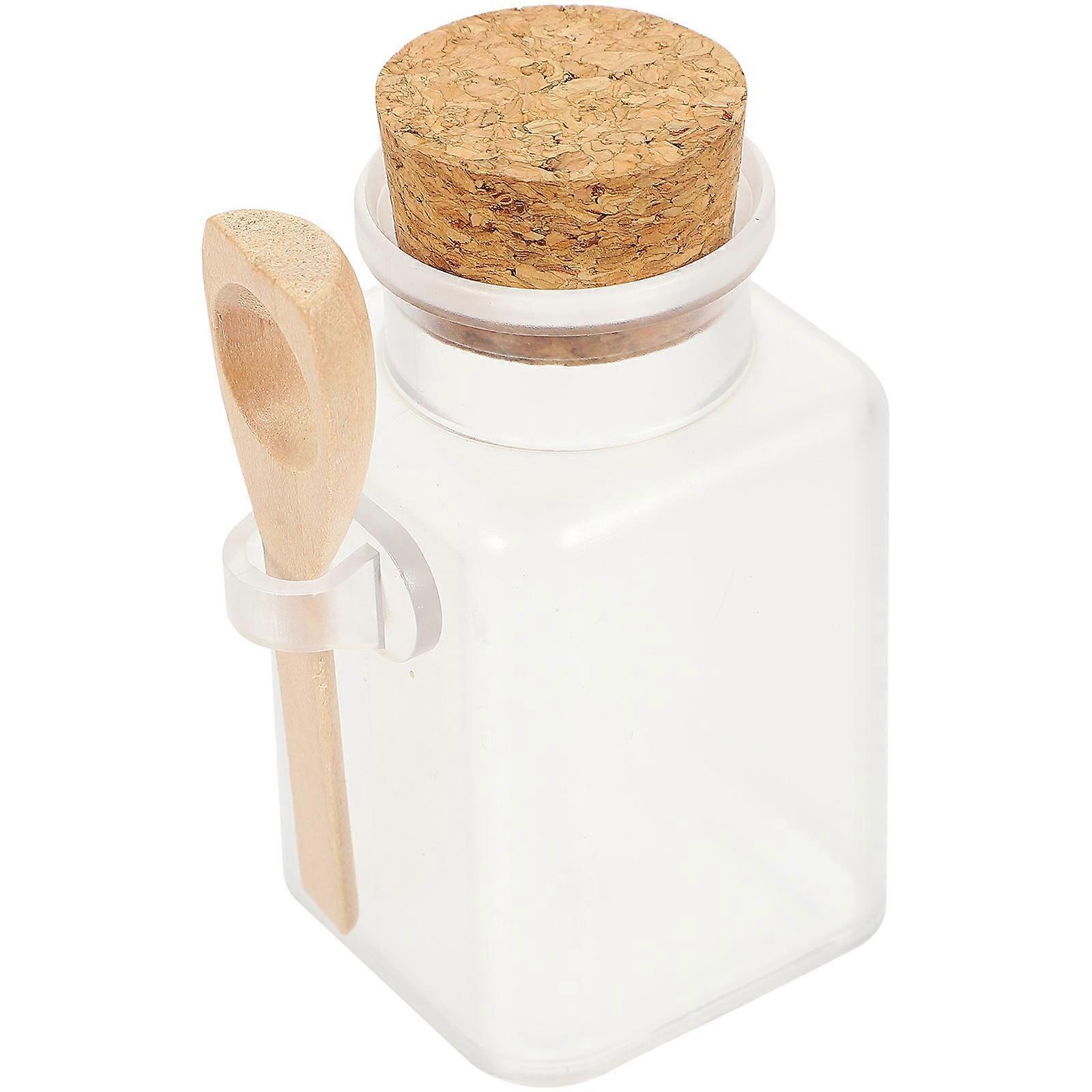 Refillable Bottles for Storage Use 24Pcs Bath Salt Bottles with Spoon