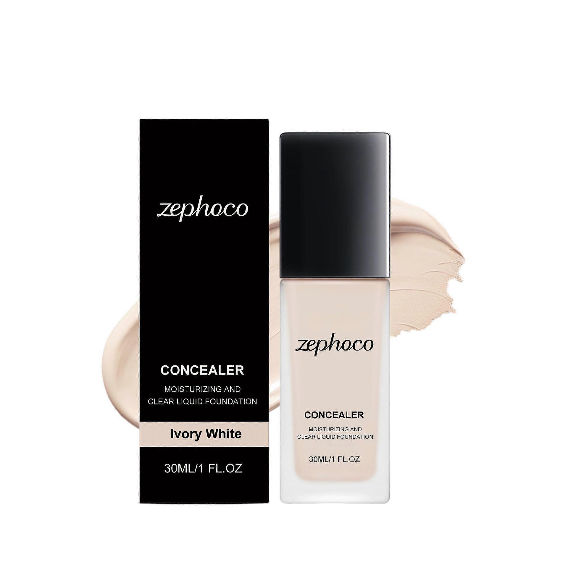 Hydrating Concealer Foundation - Lightweight Long-Lasting Coverage for Natural Dewy Makeup