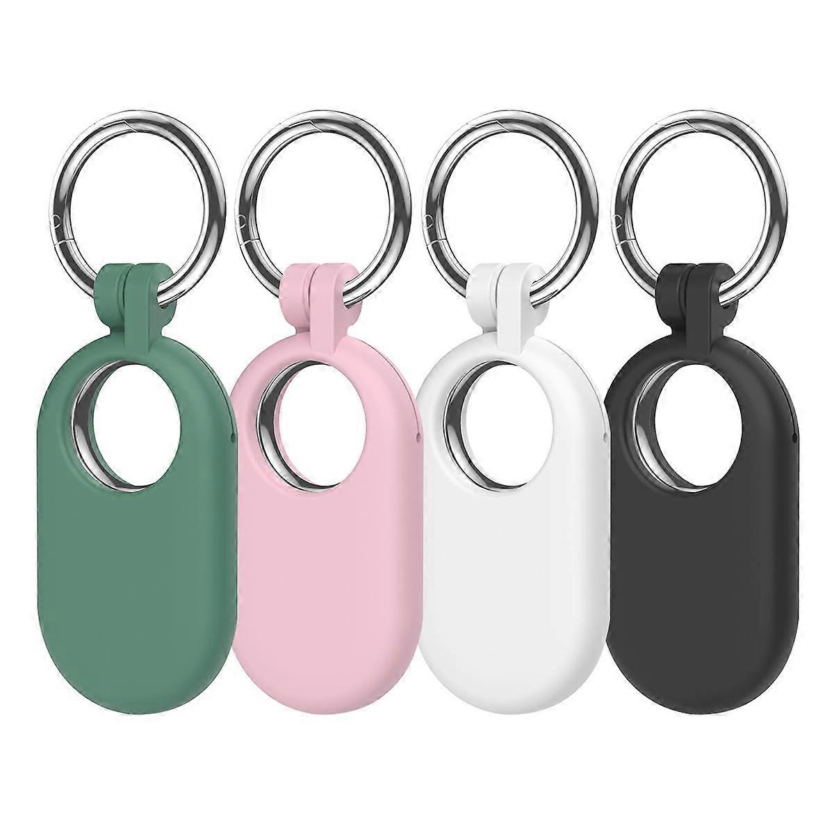 XDcase 4pcs Full-Coverage Silicone Protective Case with Keychain