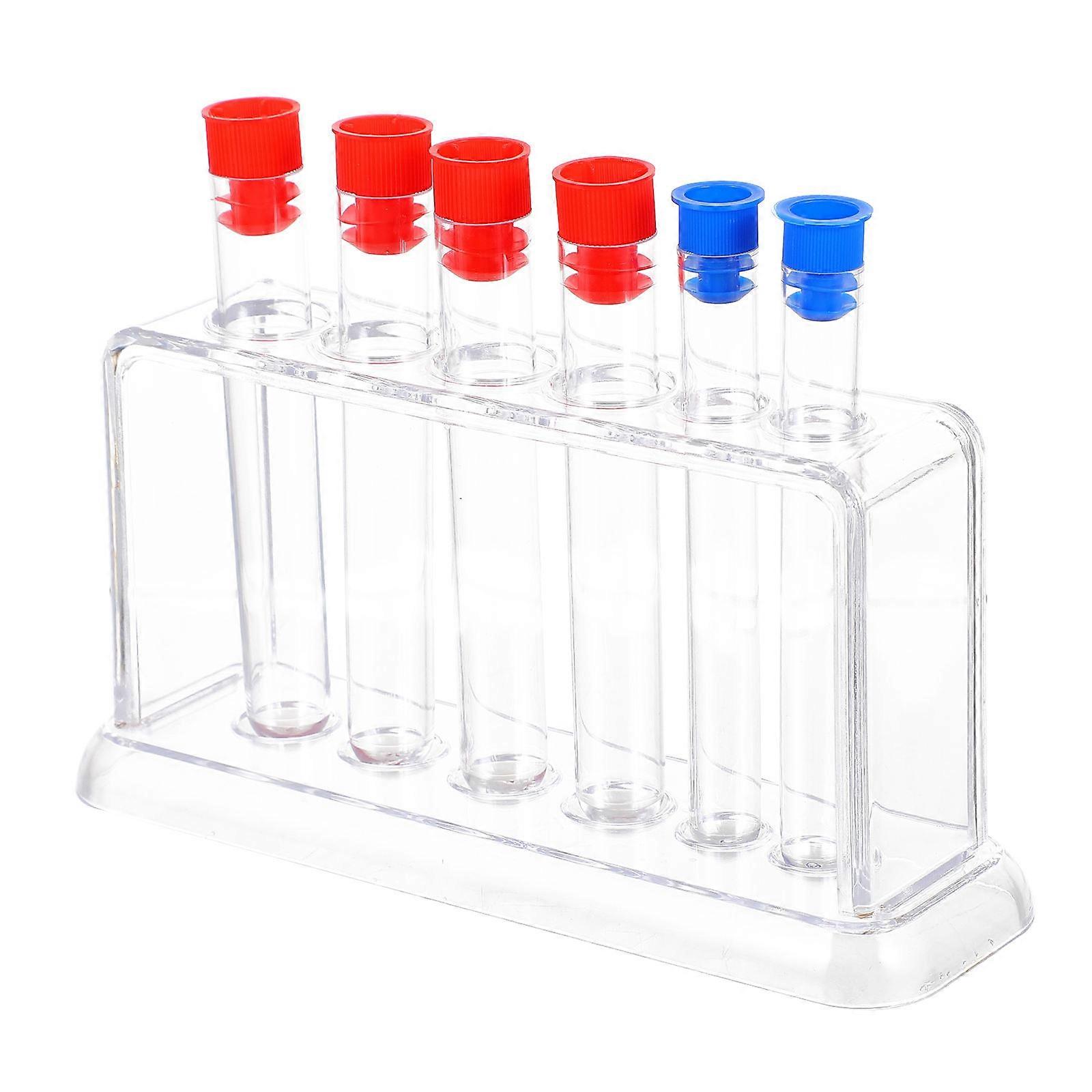 Test Tube Rack Plastic Holder for Laboratory Experiments 1Set Kit