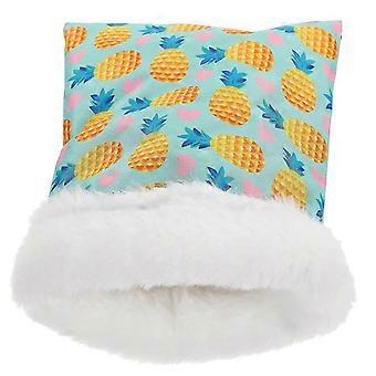 Sugar Glider Pouch Marsvineseng Hamster Sovepose Hamster Bomulds Hideout Sugar Glider Legetøj God