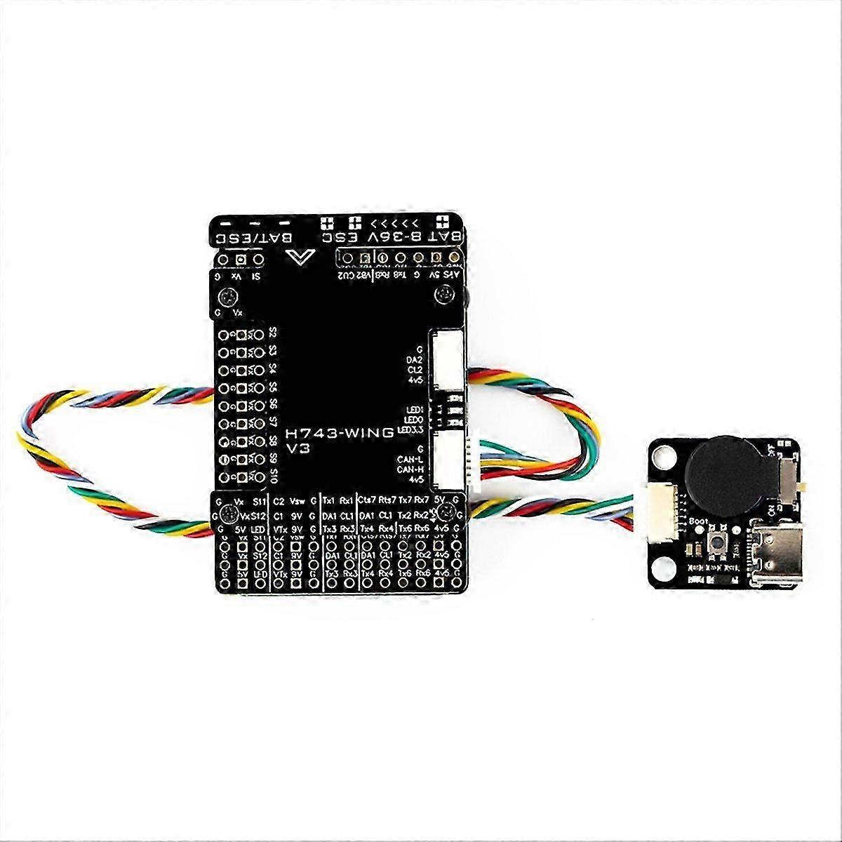 H743 WING V3 Flight Controller, High Precision Barometer Sensor, Compatible with INAV, 3-8S LiPo