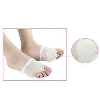 Practice Shoes Foot Thongs Belly Ballet Set for Training Beige