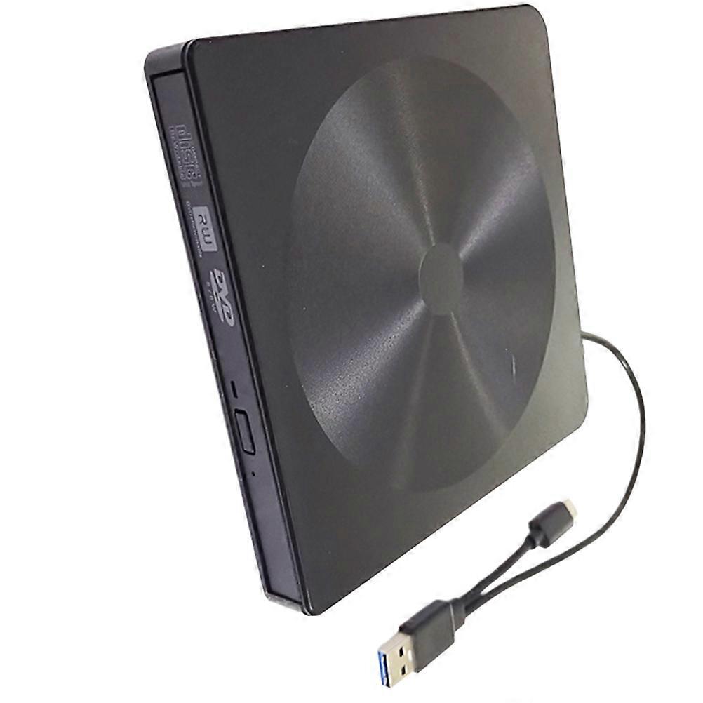 Typec External Optical Drive for Notebook Use Black