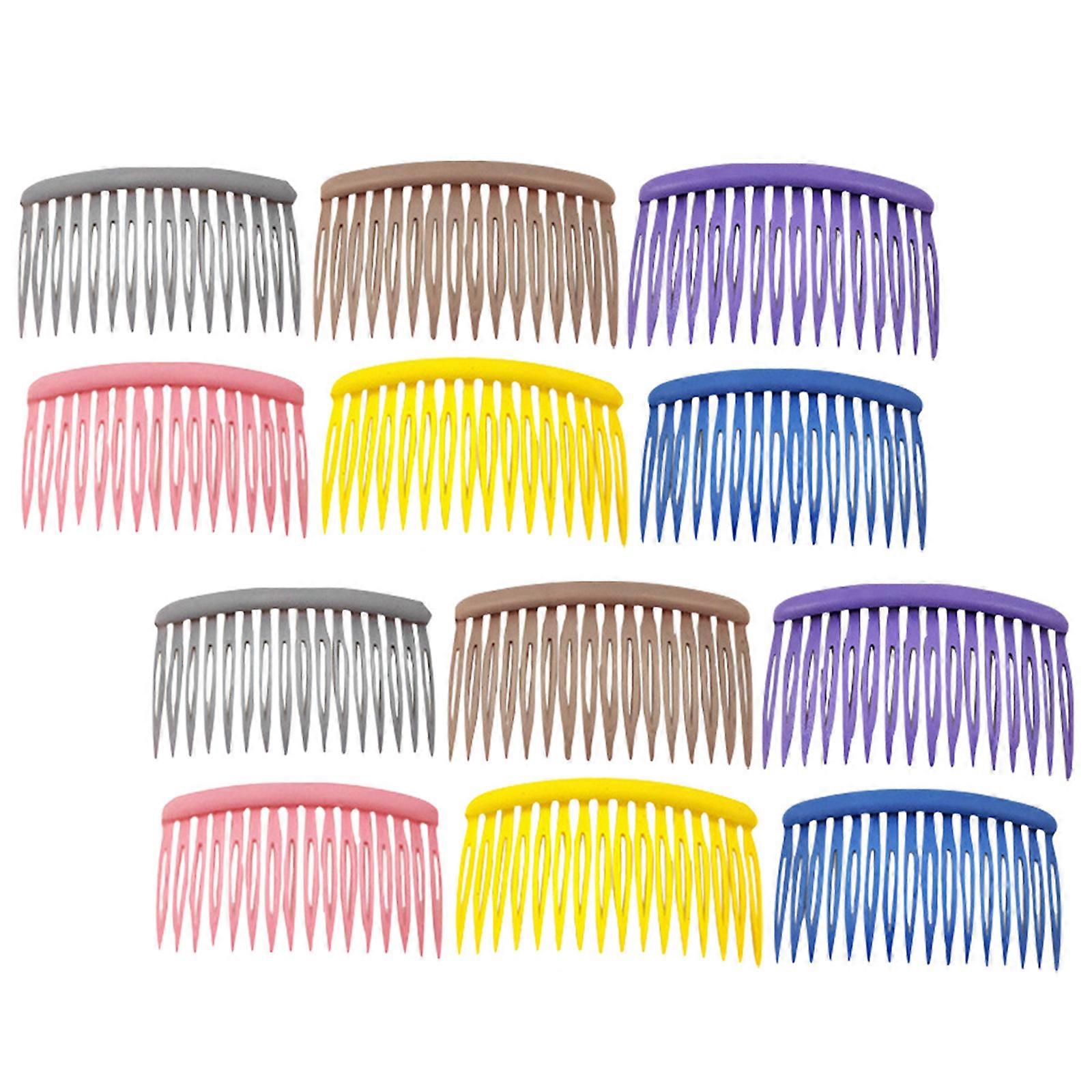 12pcs Side Hair Combs Creative Side Combs Draagbare Kapper Side Combs