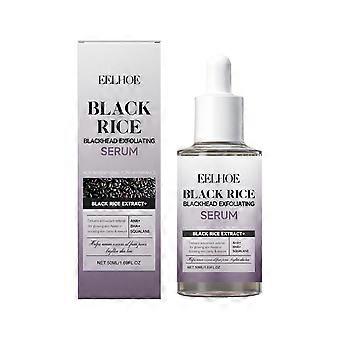 2 Stück Peeling-Essenz aus schwarzem Reis, feuchtigkeitsspendende Gesichtspeeling-Essenz für die tägliche Pflege