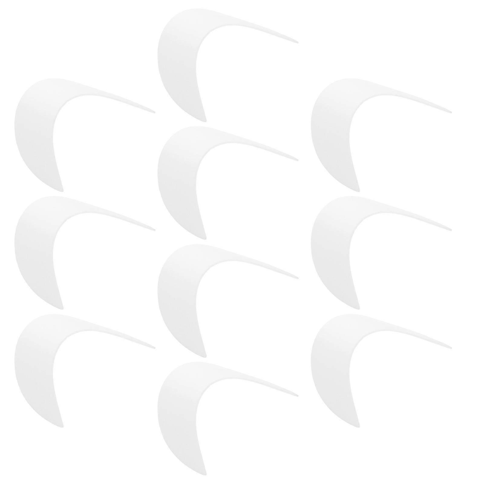 Plastic Hat Shaper Inserts for Kids Visor Caps 10Pcs