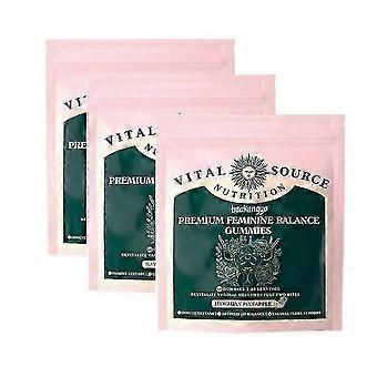 1-5X Vital Source Nutrition Verpakking van 60 stuks: Voedingsgels en kauwtabletten voor de gezondheid en het welzijn van vrouwen