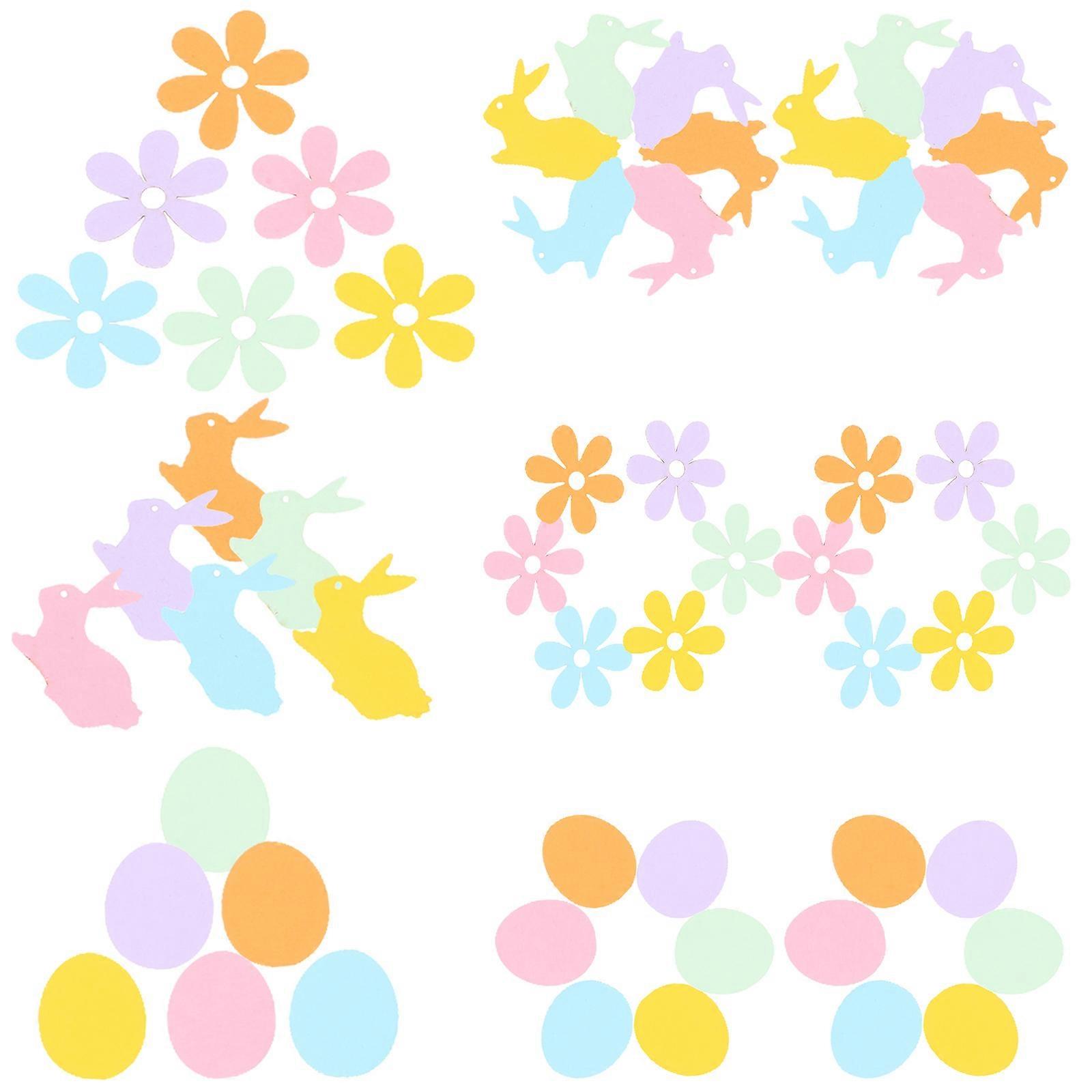Easter Confetti Paper Decoration for Table Use - 400Pcs Easter Party Props