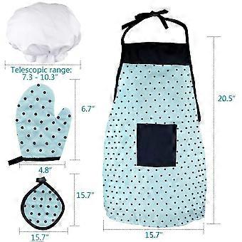 Kids Chef Role Play Costume Set - Apron & Cooking Accessories for Imaginative Play & Learning Fun!