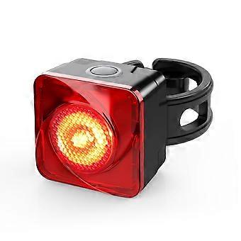 Bicicleta inteligente luz trasera sensor de freno recargable bicicleta luz trasera usb auto parada ciclismo luz trasera led lámpara ipx5 nuevo