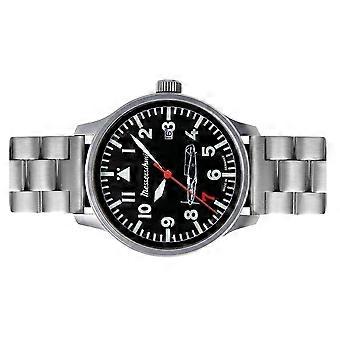 Aristo Herren Messerschmitt Uhr Fliegeruhr 'Rote 7' ME-109 Ref. 109-42R7-MB