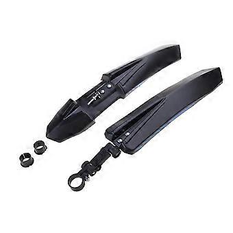 Universals Bike Mud Guards Wide Thickened Mudguards Easyly Install Mud Guards for City Cycling  Black 26-27