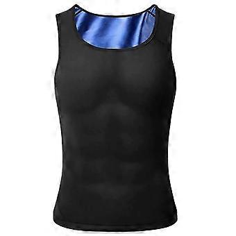 Men Gynecomastia Compress Tank Top Men Slimming Body Shaper Sauna Shirt