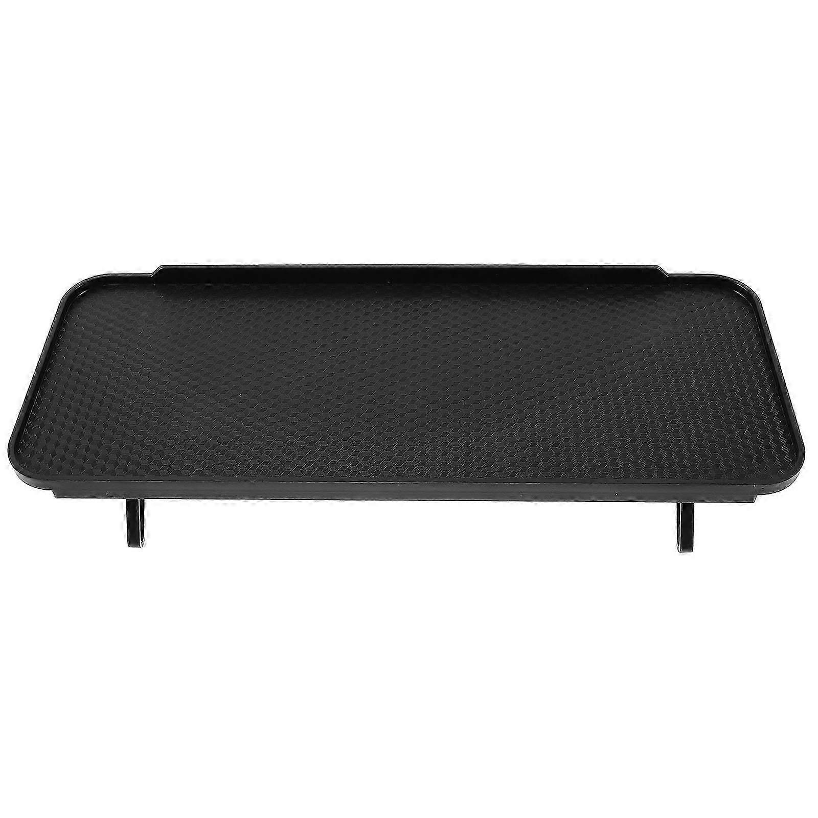 Black Computer Screen Shelf for Storage Use Practical TV Shelf Rack