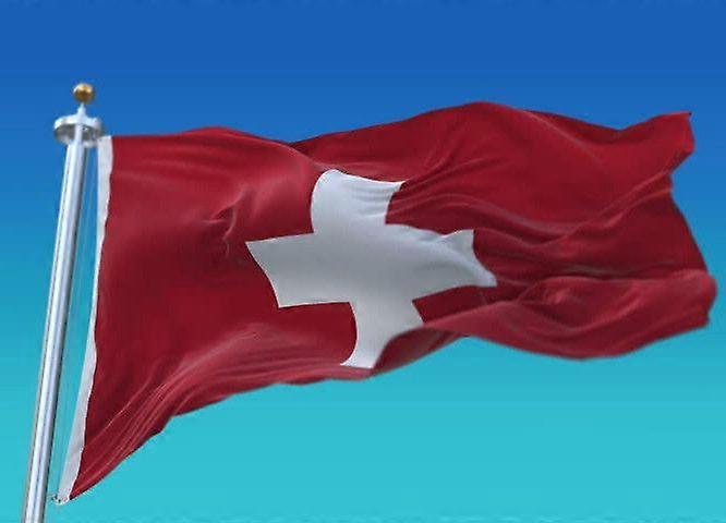 SCHWEIZ FLAGGA FFGG-1560