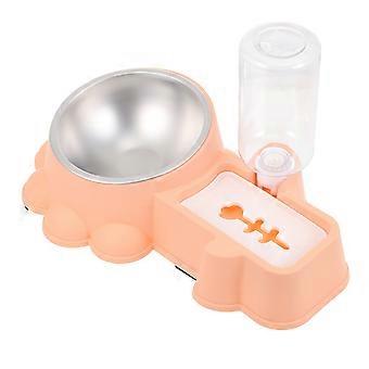 Gamelle multifonctionnelle pour chien, distributeur d'eau et gamelle pour animaux (lot de 2)