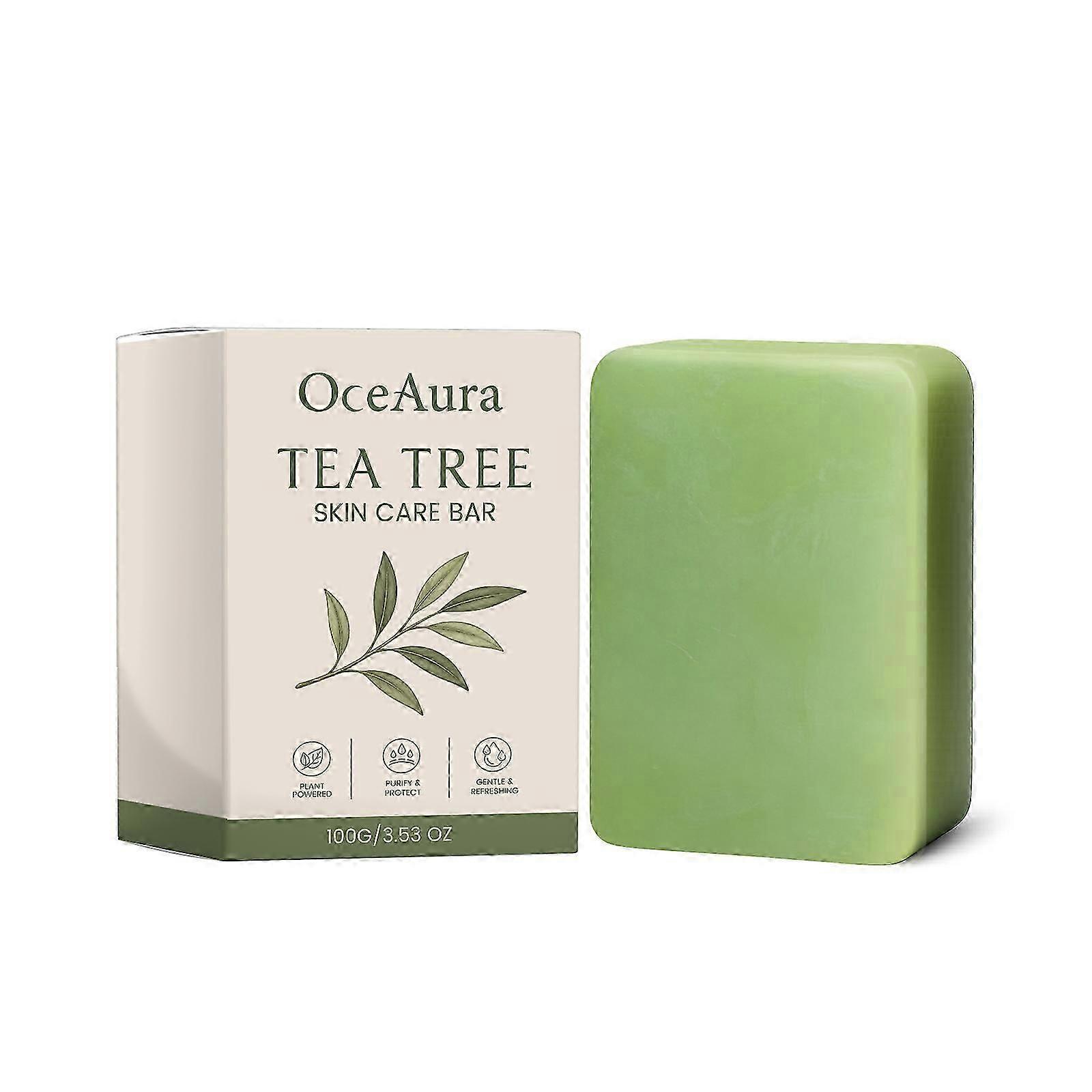 Tea Tree Cleansing Soap, 2 Pieces high quality