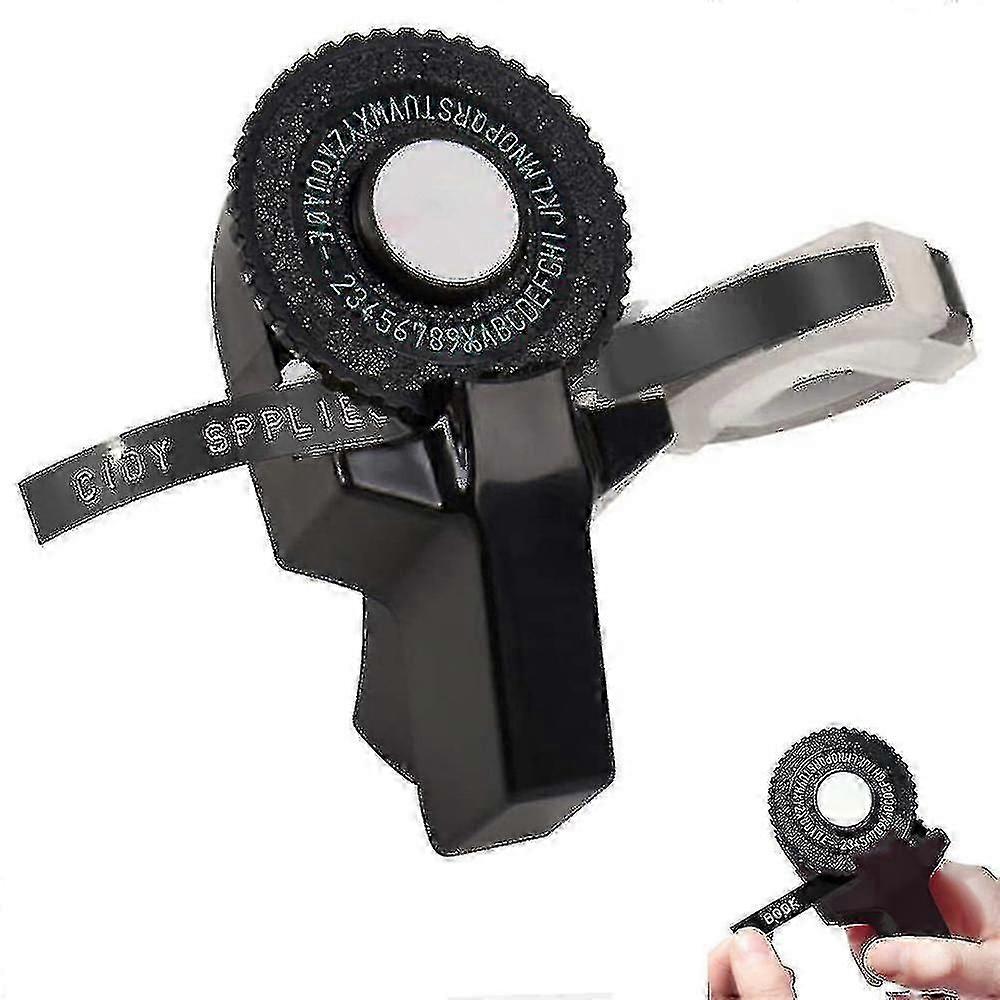 Mini Manual Embossing Label Maker, Typewriter Printer, DIY Machine