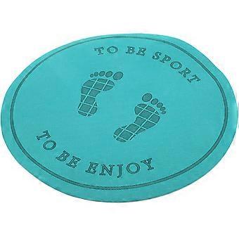 Multi-Function Skipping Mat for Exercise Portable Dark Green Tpe Workout Pad
