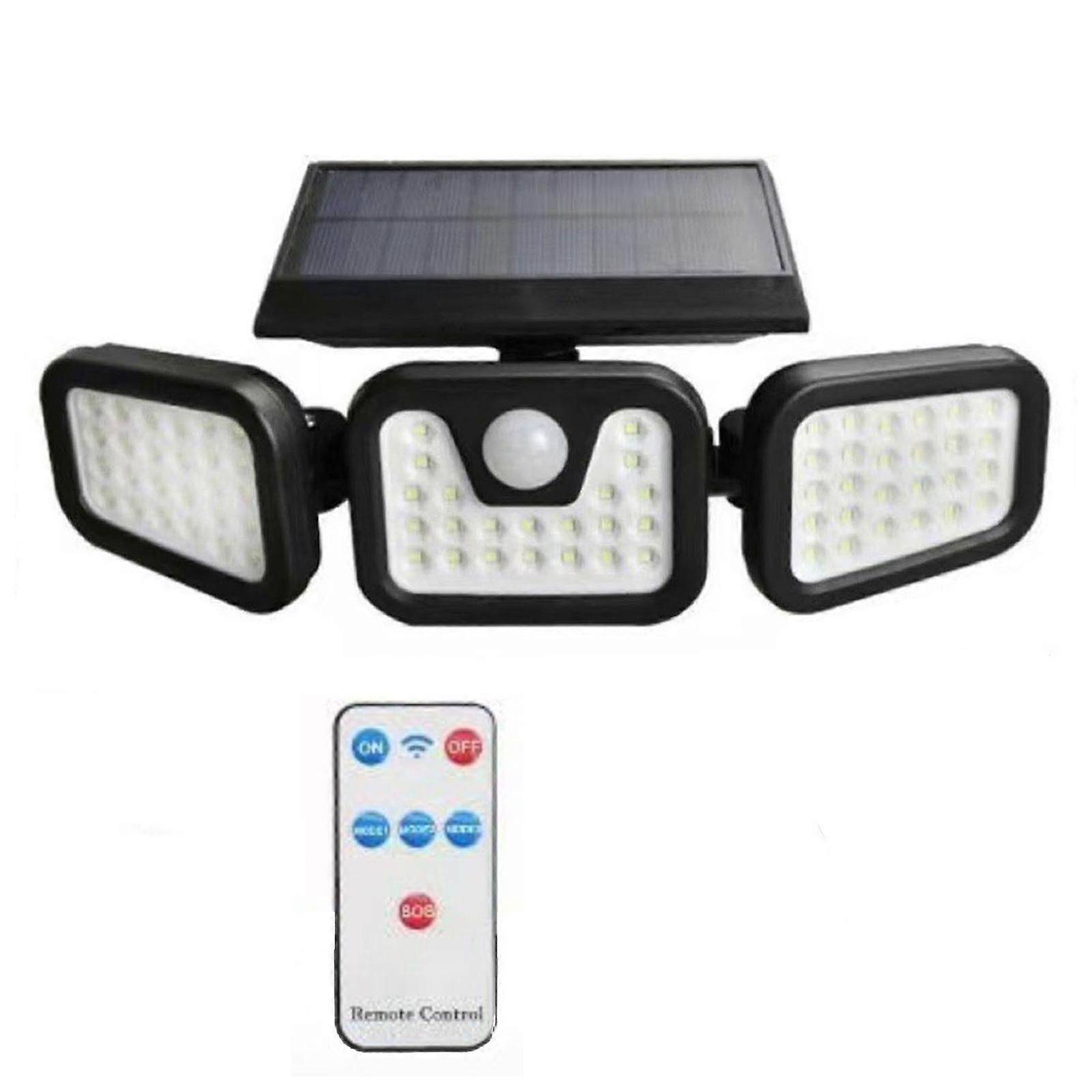 74 Bright LED Sun Wall Light With Automatic Sensor And darkmode Function Multicolor
