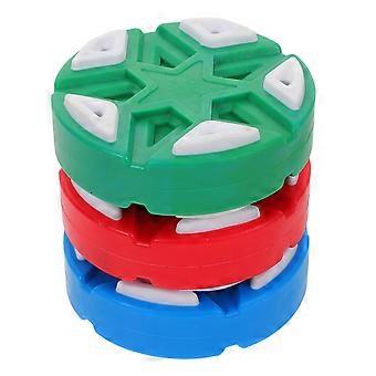 3pcs Street Hockey Puck: Inline Roller Hockey Puck Set för träning Passning och Övning - Bekvämt för inomhus och utomhus träning