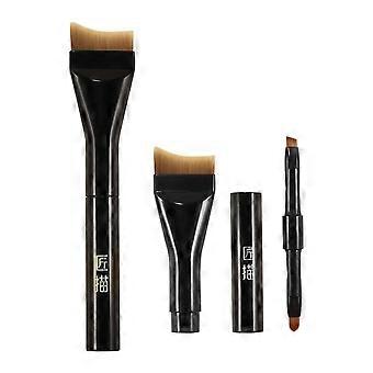 Make-up-Pinselset zum Schichten, Verblenden und für Detailarbeiten in der täglichen Körperpflege