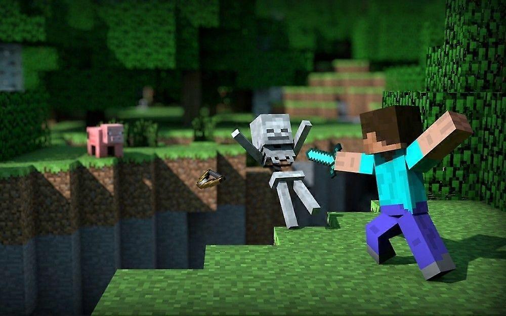 Minecraft Diamantsvärd Pussel FSX-418