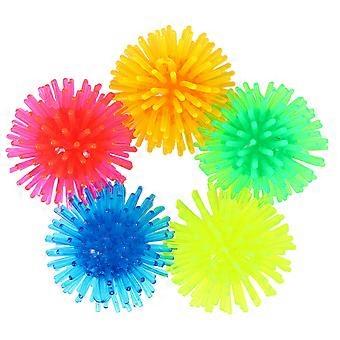 Cat Toy Ball Set for Creative Cat Playing 10Pcs Assorted Color Tpr Balls