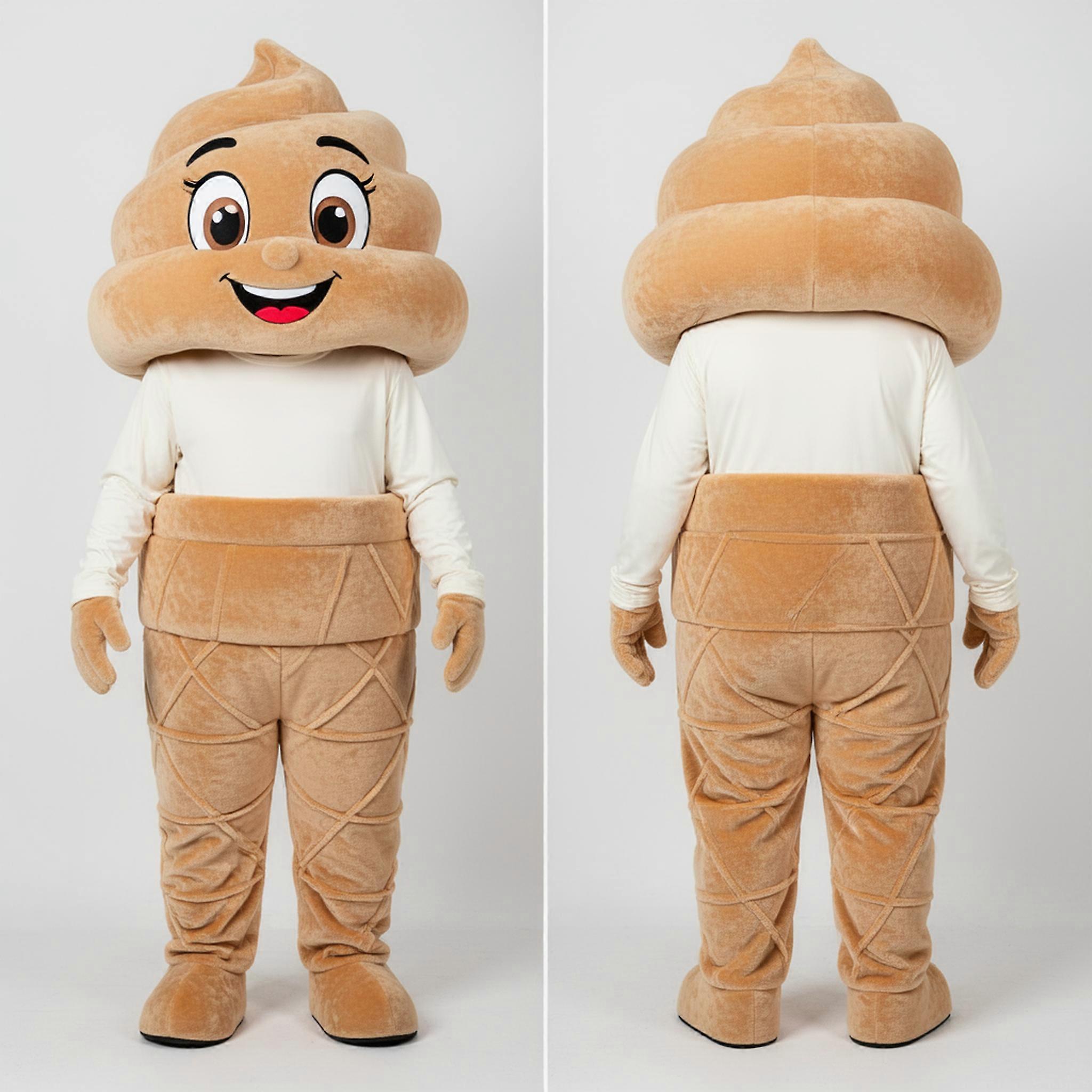 MASTICOT Creamy Tan Oversized Ice Mascot